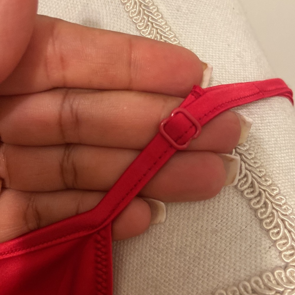 CLEARANCE ❤️Red Wrap Dress - Picture 4 of 7